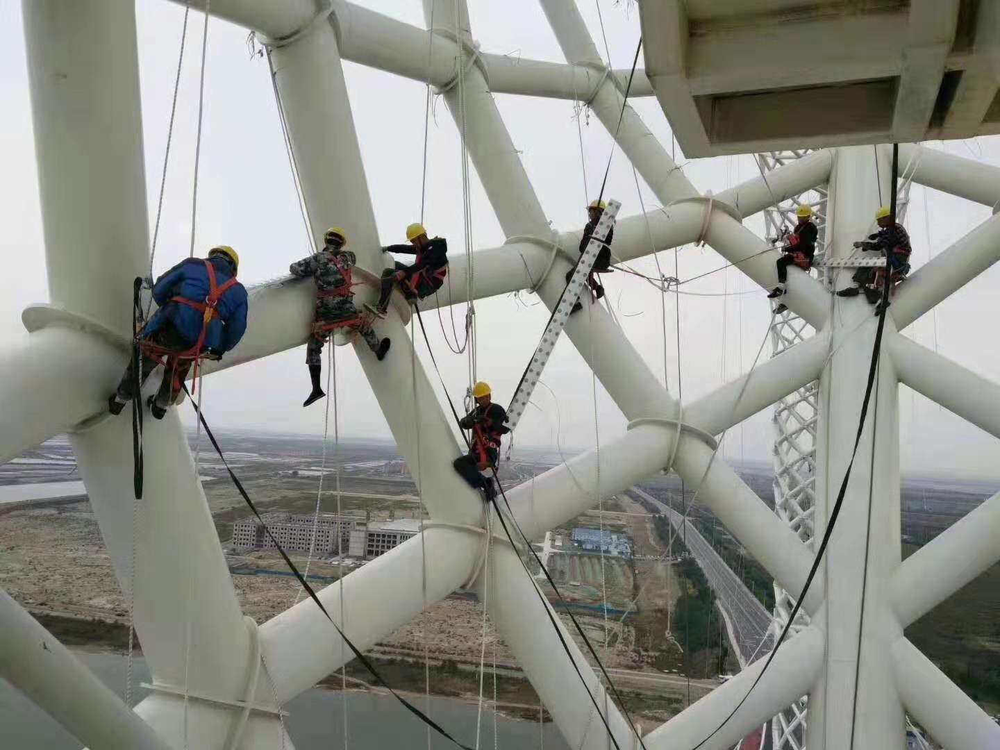 鋼結構橋梁油漆施工