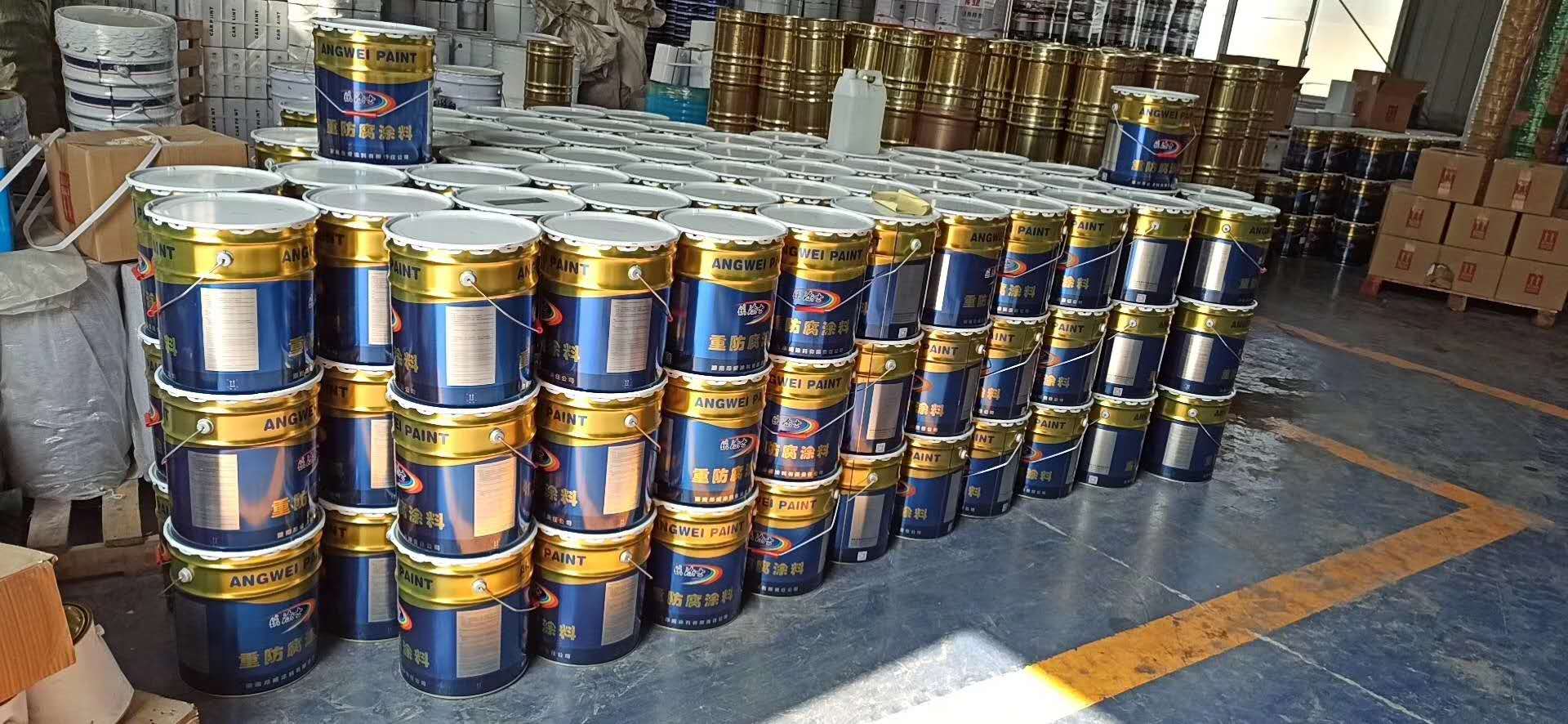 昂威涂料生產車間